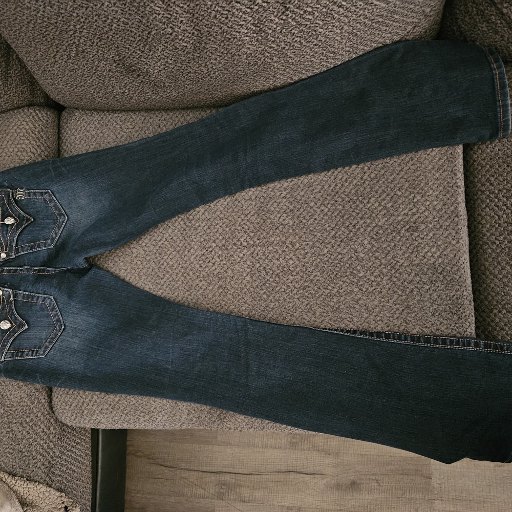 Miss Me Blue Boot Cut Jeans Classic Style
